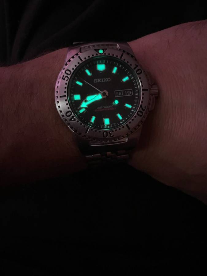 Seiko Black Knight automatic