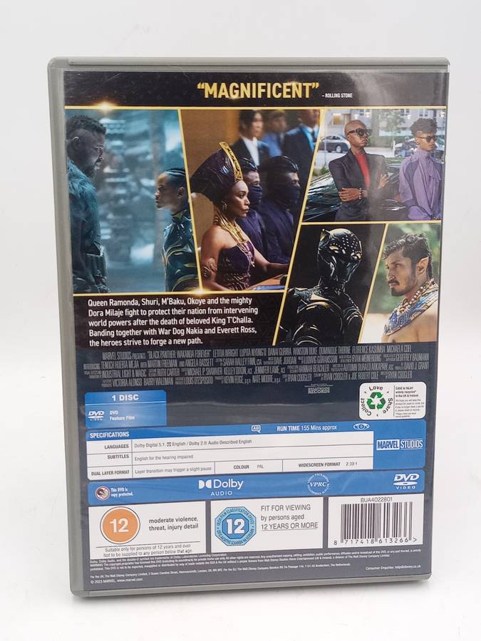 Black Panther Wakanda Forever DVD