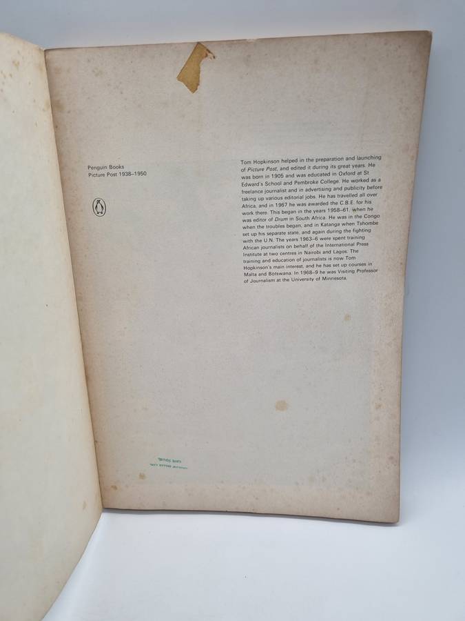 Picture Post 1938-50 by Tom Hopkinson