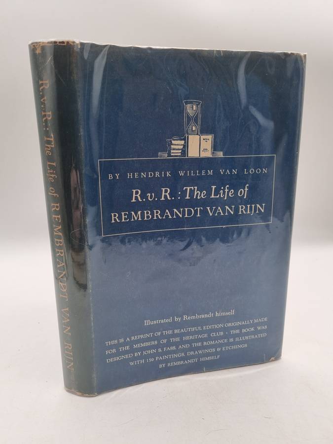 R.V. R. The Life of Rembrandt Van Rijn by Hendrik Willem Van Loon 1939 | Rembrandt Illustrations