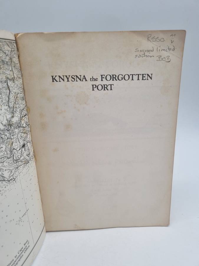 Knysna: The Forgotten Port by Margaret Parkes and VM Williams | Signed Limited Edition