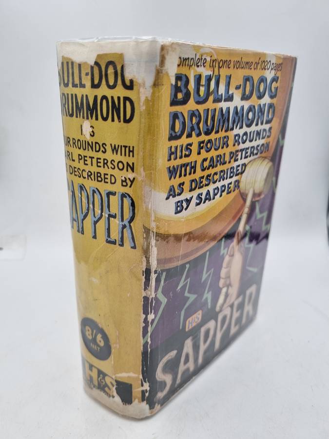 Bull-Dog Drummond. His Four Rounds with Carl Peterson As Described by Sapper | Hard cover 1941
