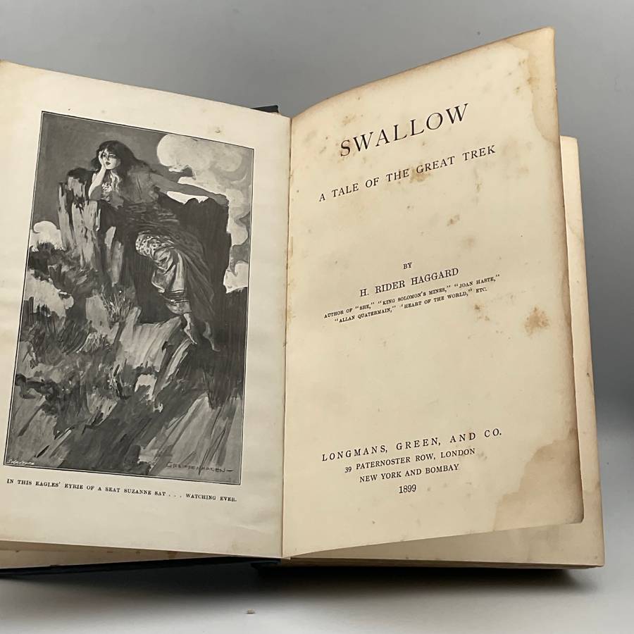 Swallow: A Tale of The Great Trek by Haggard H. Rider 1899