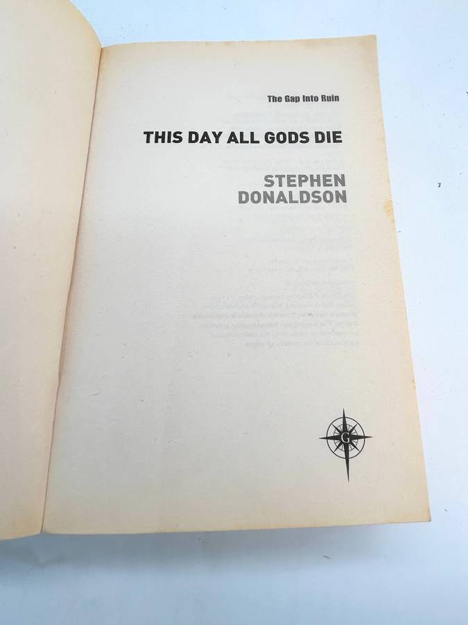 This Day All Gods Die ~ Stephen Donaldson | The Gap Series