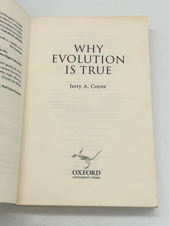 Why Evolution is True - Jerry A. Coyne