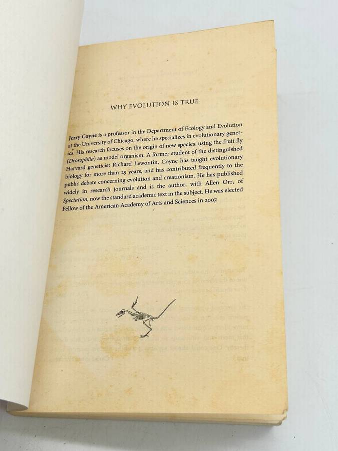 Why Evolution is True - Jerry A. Coyne
