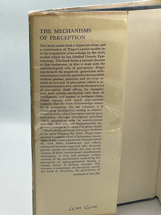 The Mechanisms of Perception by Jean Piaget | 1969