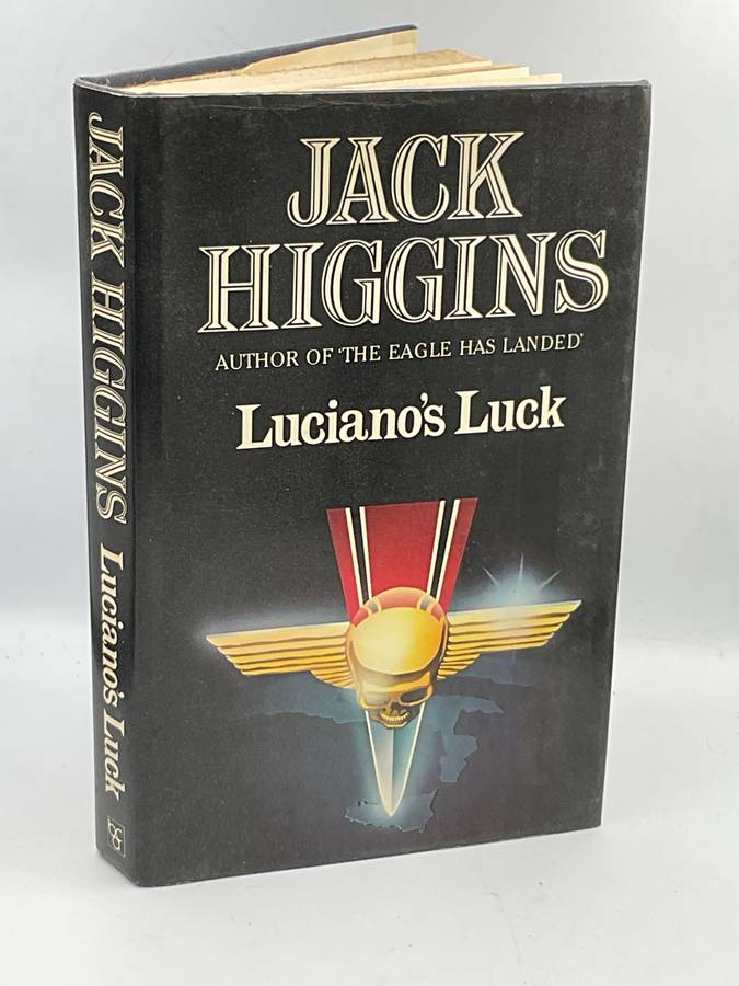 Luciano's Luck by Jack Higgins | Medium Format ~ Hard Cover ~ Good Condition