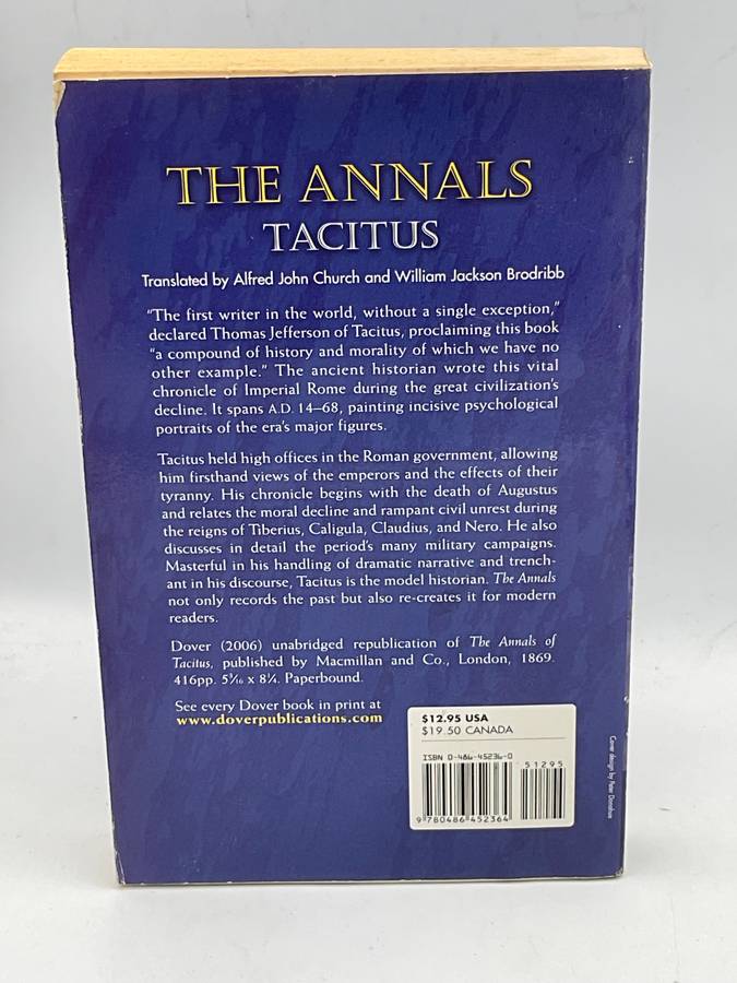 The Annals - Tacitus