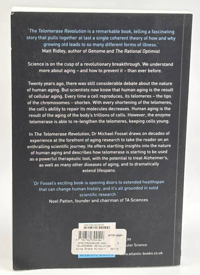 The Telomerase Revolution ~ Michael Fossel | Enzyme that Holds the Key to Human Aging