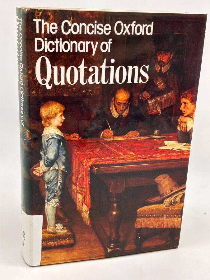 The Concise Oxford Dictionary of Quotations