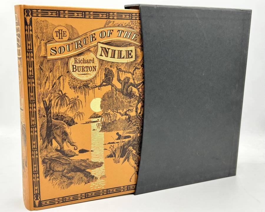 The Source of the Nile - Richard Burton | The Lake Regions of Central Africa | Folio Society
