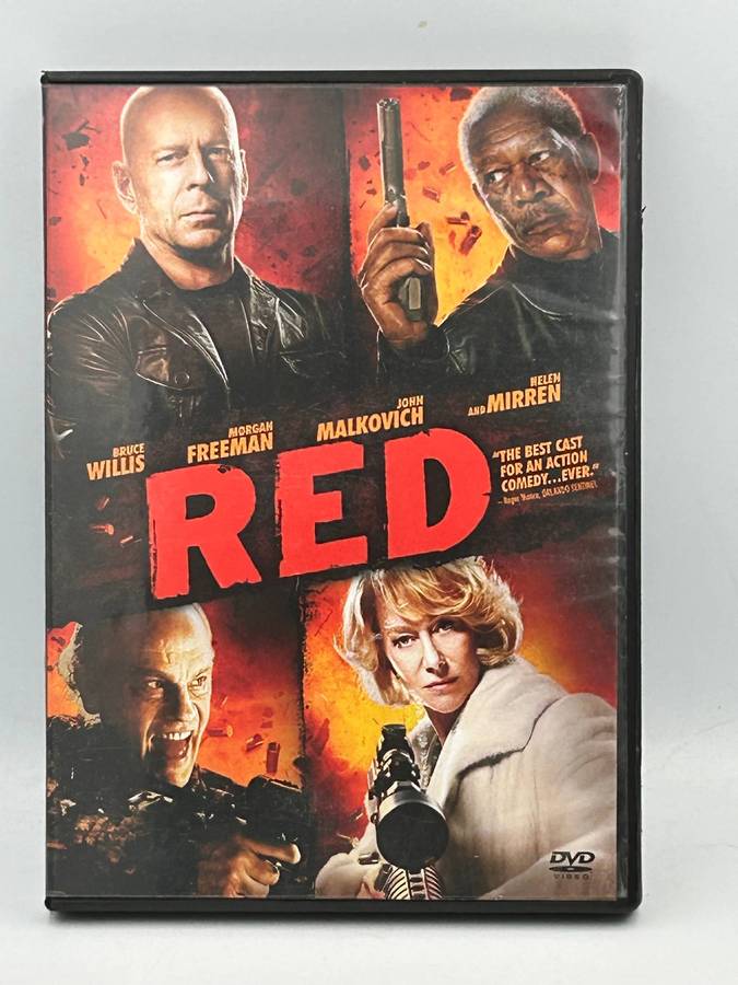 RED with Bruce Willis, Helen Mirren & Morgan Freeman