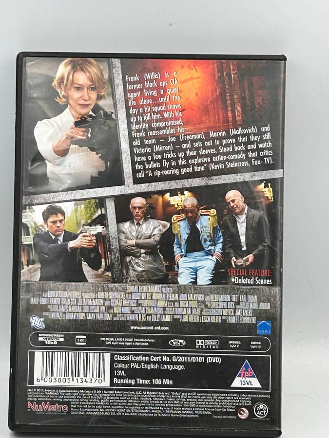 RED with Bruce Willis, Helen Mirren & Morgan Freeman