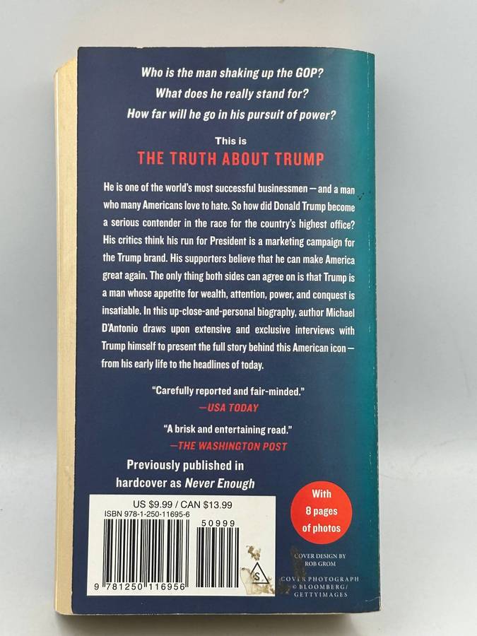 The Truth About Trump  by Michael D'Antonio  2016