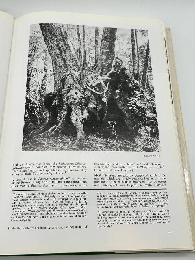 Southern Cape Forests And Trees - F Von Breitenbach - Hardcover Dept of Forestry 1974