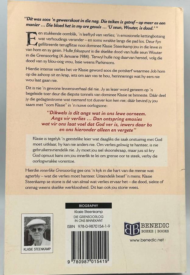 Die Grensoorlog in Ons Binnekant ~ Klasie Steenkamp