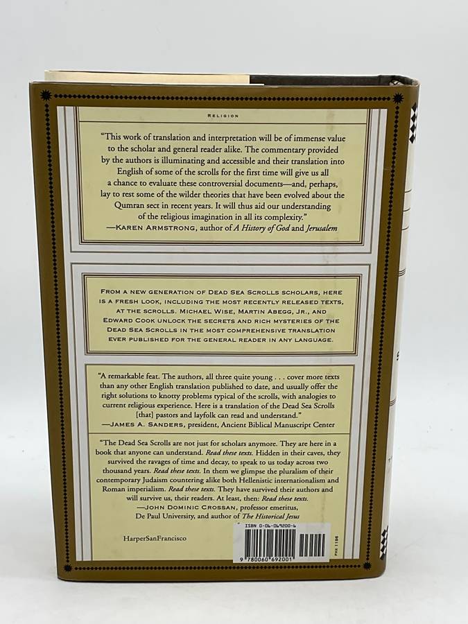 The Dead Sea Scrolls: A New Translation - Michael O. Wise, Martin Abegg & Edward Cook