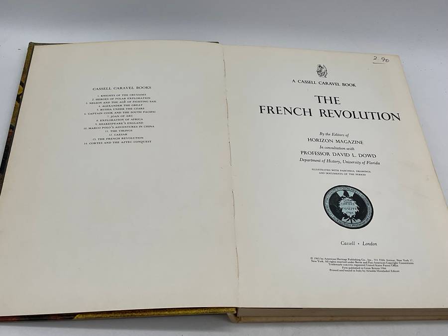 The French Revolution - A Horizon Caravel Book - David L. Dowd
