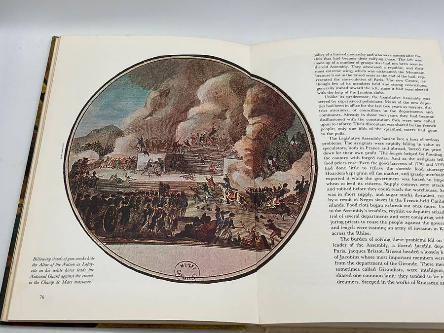 The French Revolution - A Horizon Caravel Book - David L. Dowd