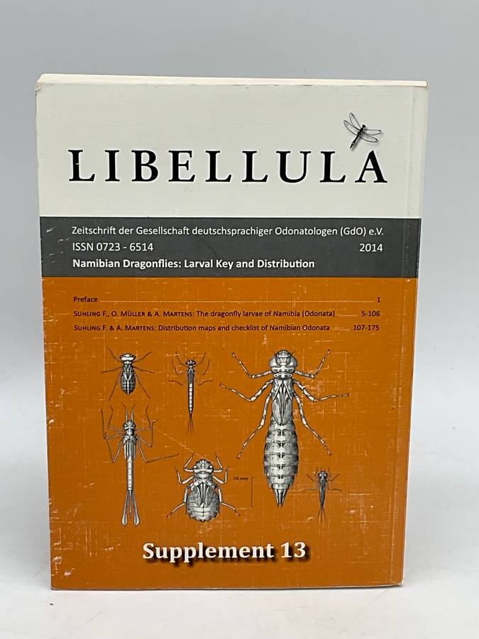 Namibian Dragonflies: Larval Key and Distribution Suhling, Muller, Martens | Libellula 13