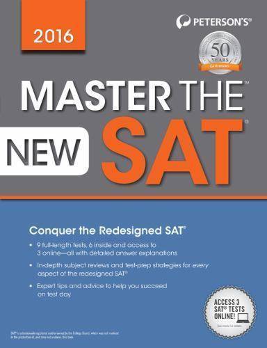 Master the New SAT 2016 by Peterson's