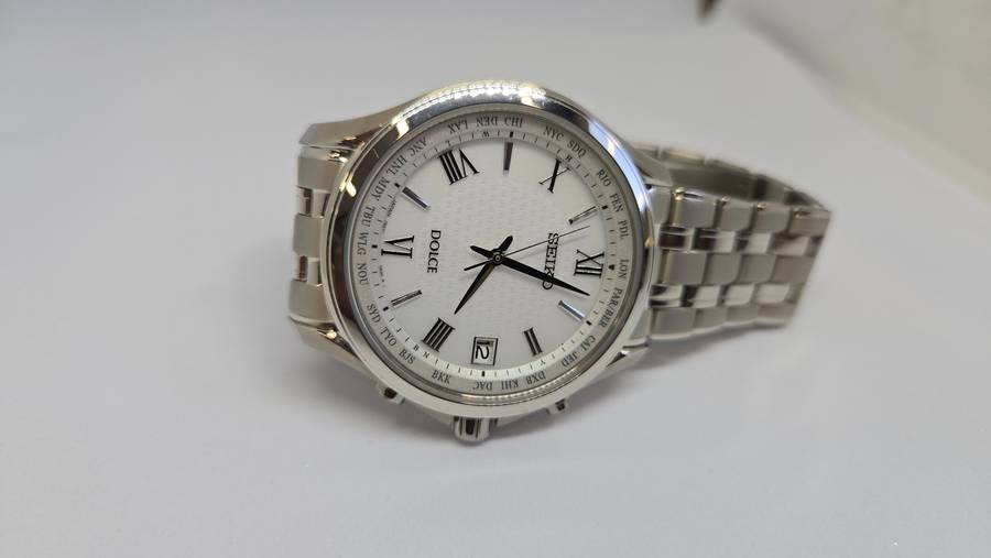 Seiko Dolce Titanium Men's Solar Watch (JDM)