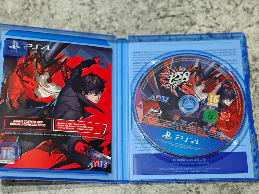 Persona 5 Strikers PS4 Great Condition!