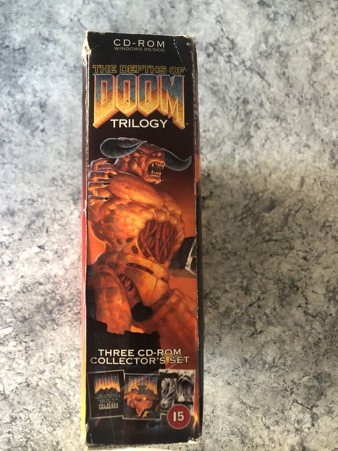 The Depths Of Doom Trilogy - PC Big Box 3 Disks 1997 Rare!!