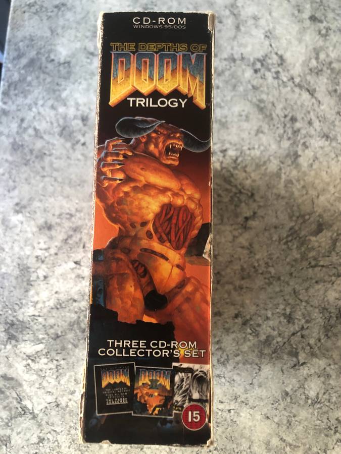 The Depths Of Doom Trilogy - PC Big Box 3 Disks 1997 Rare!!