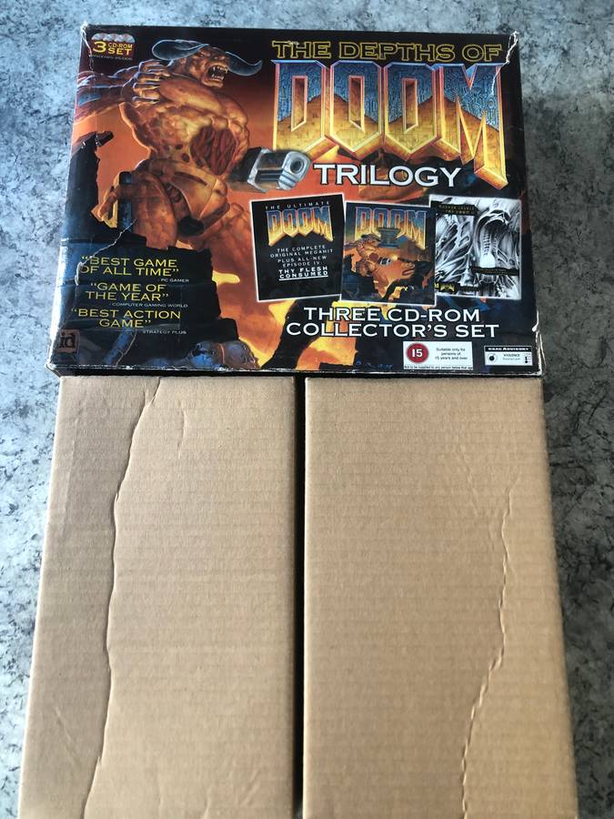 The Depths Of Doom Trilogy - PC Big Box 3 Disks 1997 Rare!!