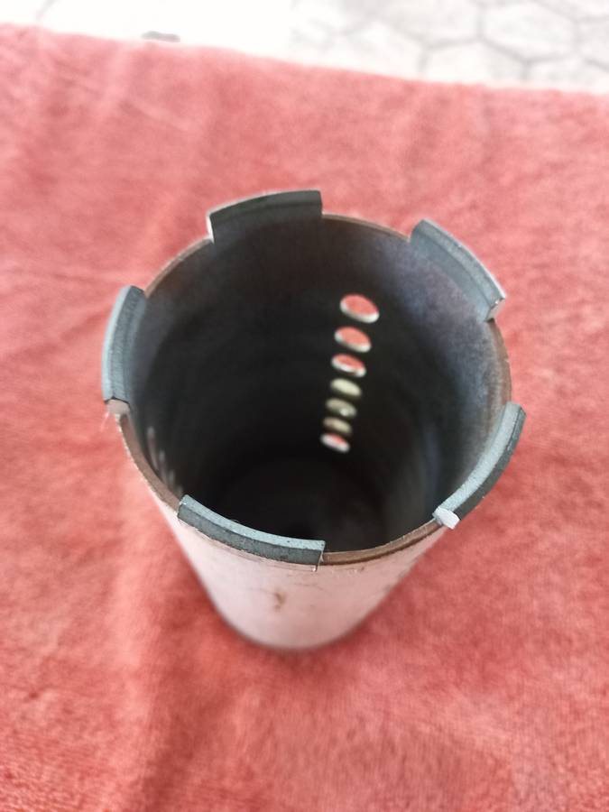 Core drill dry-cut diamond tipped 78mm x 130mm (unused)