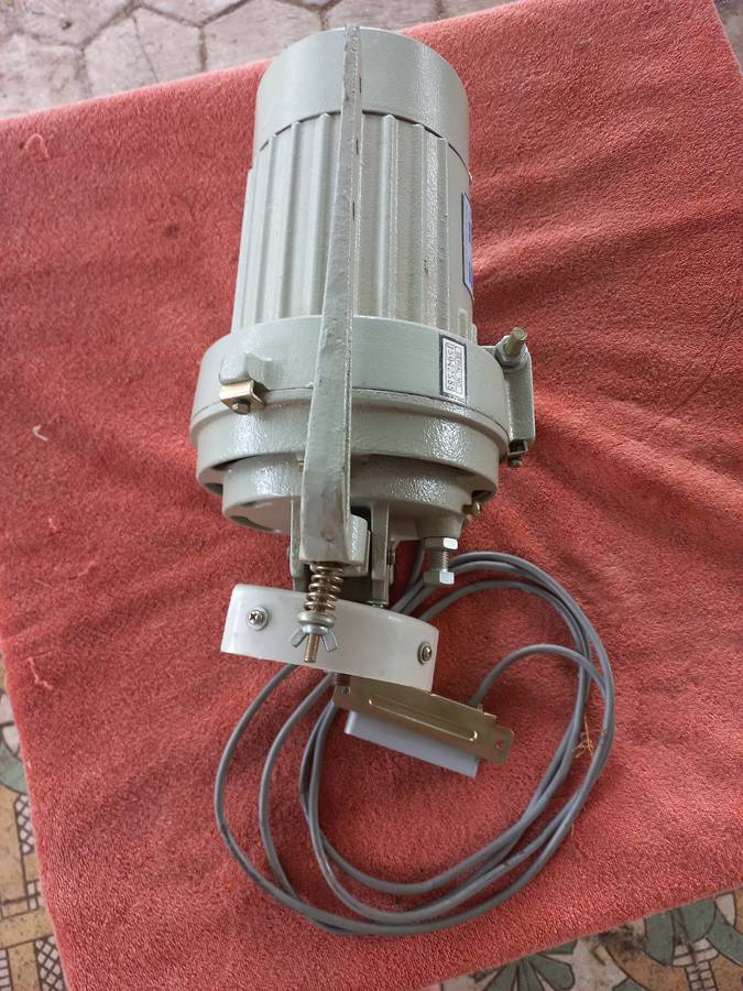 Industrial sewing machine clutch motor with start and stop 220v DOL 12L 0.4kw 1400rpm