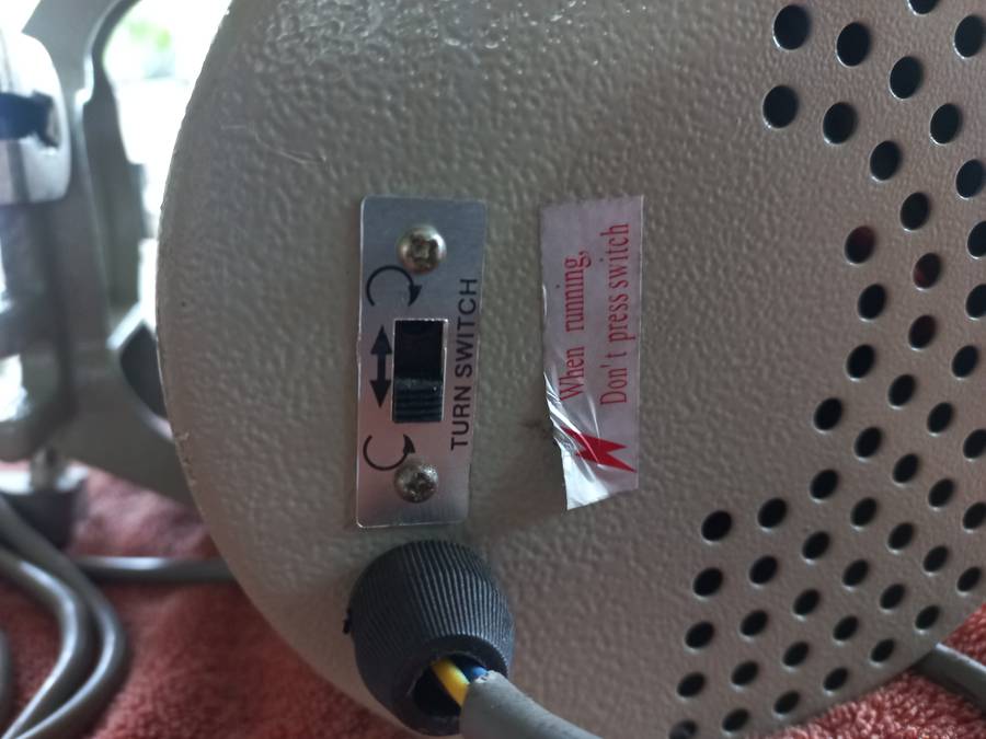 Industrial sewing machine clutch motor with start and stop 220v DOL 12L 0.4kw 1400rpm