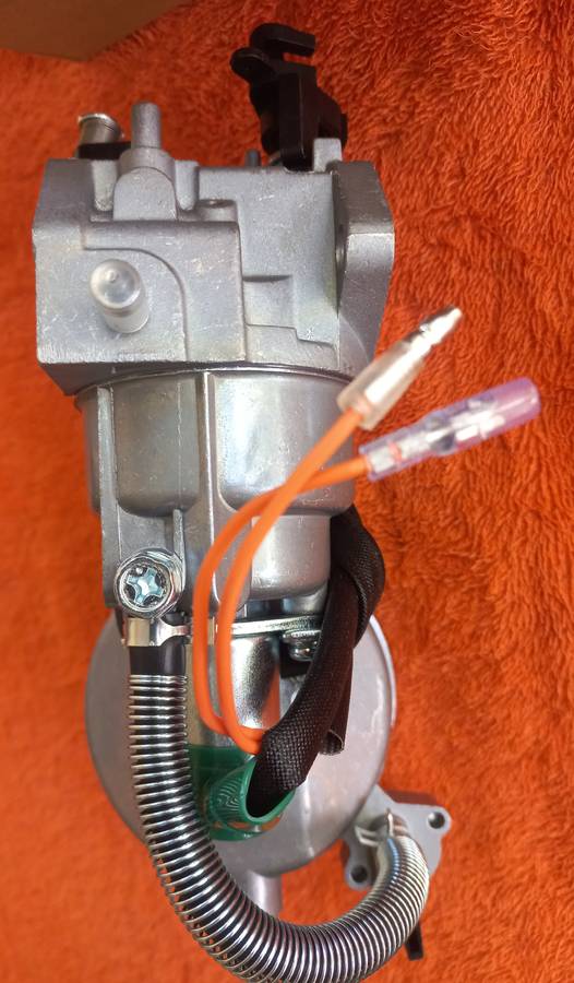Duel fuel LPG gas / Petrol carburator for petrol motors and generators - see discription & photos