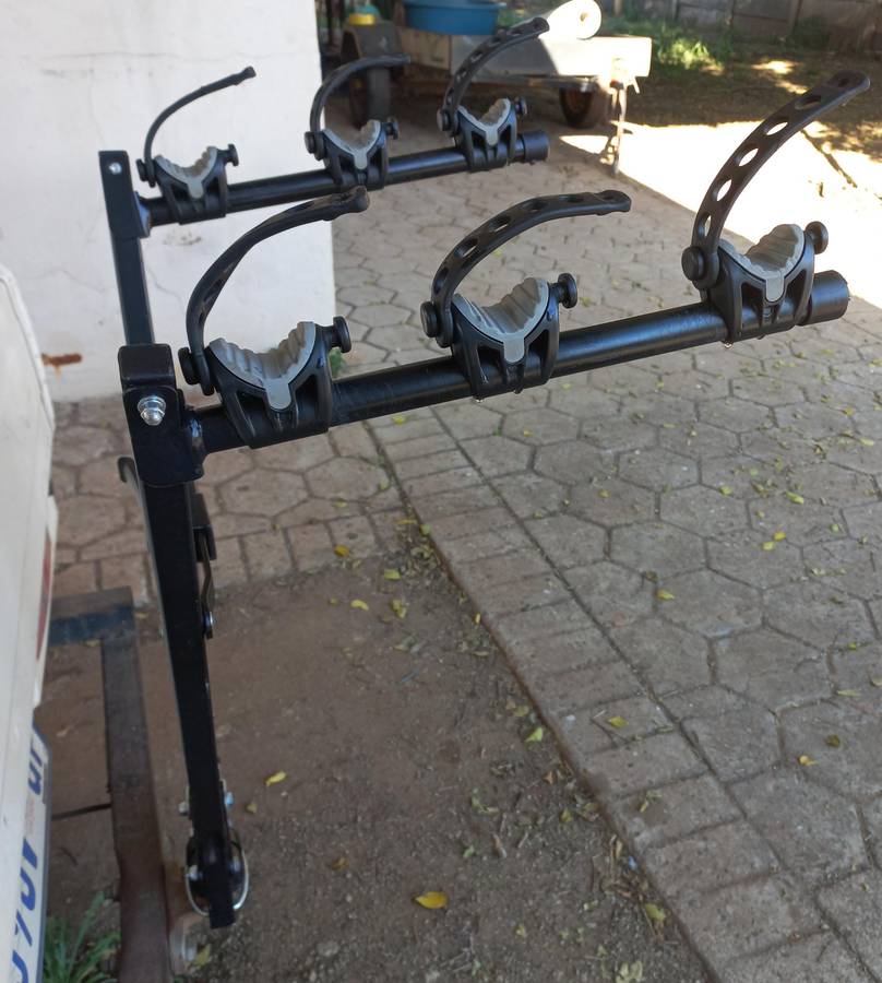 Bicycle carrier - towbar-ball mount 3x bikes