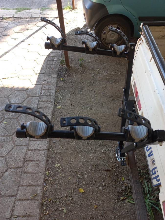 Bicycle carrier - towbar-ball mount 3x bikes