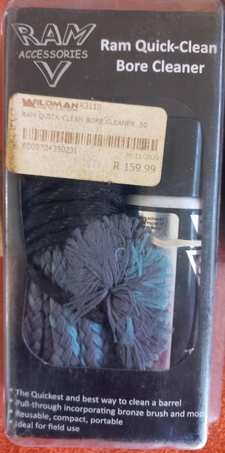 Rifle care items lot