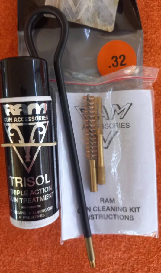 Rifle care items lot