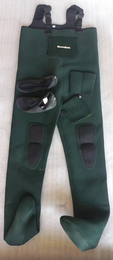 Fishing Wader size XXL & size 10 Mares Equator shoes