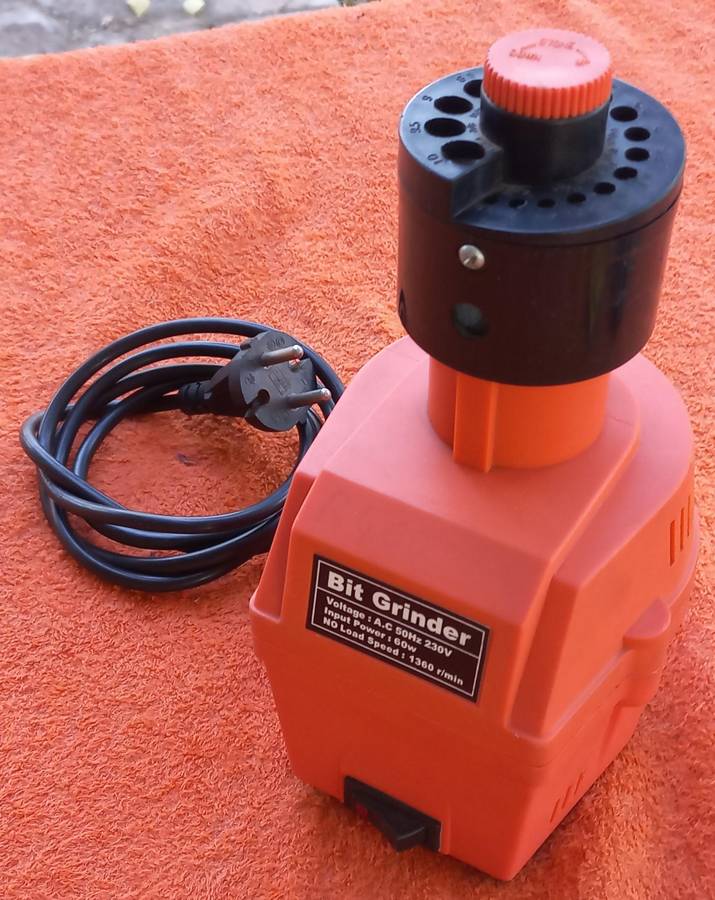 Drill bit sharpner 3.6mm to 10mm