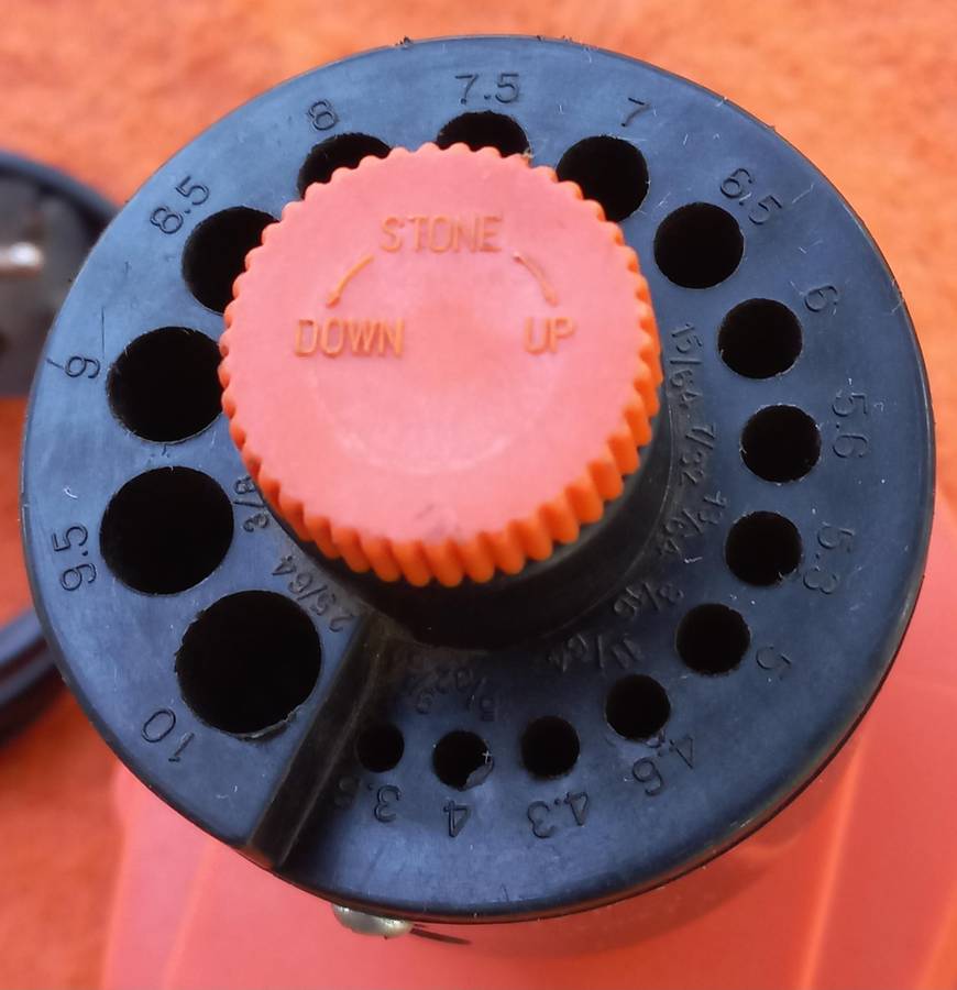 Drill bit sharpner 3.6mm to 10mm