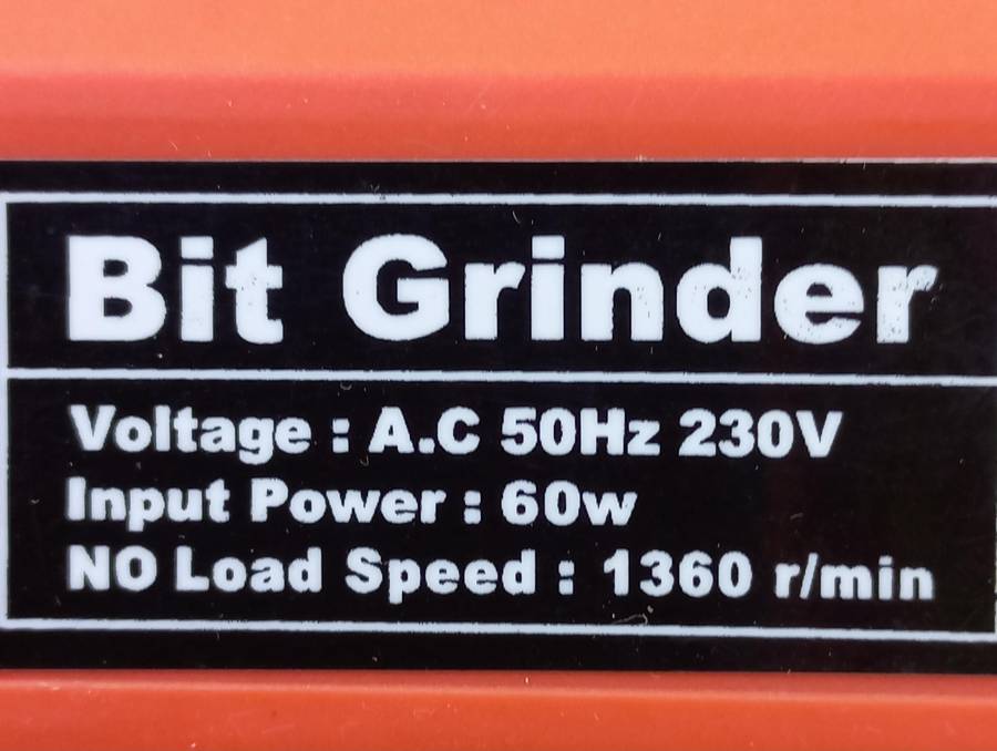 Drill bit sharpner 3.6mm to 10mm