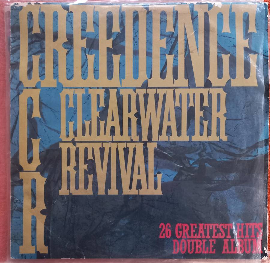 Lot of 4x Lp's - CCR, Andy Gibb, Leo Sayer & Cabaret-Klassiker