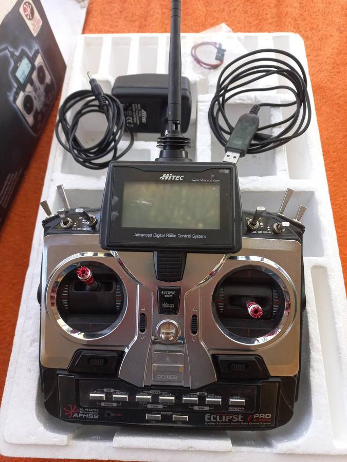 Eclipse 7 Pro 2.4ghz radio control - see photos & description