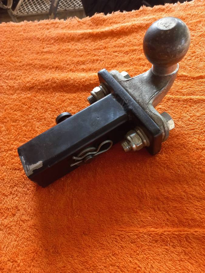 Towbar insert hitch - Insert square piece is 51mm x 51mm