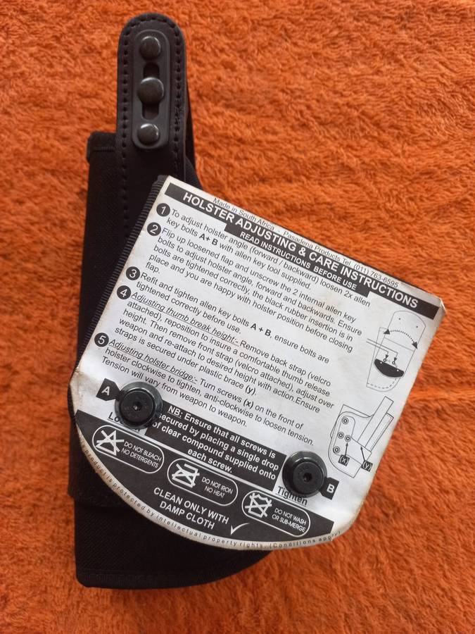 Gun Pistol Tactical Duty Holster to fit Glock 17 19 22 31 Adjustable