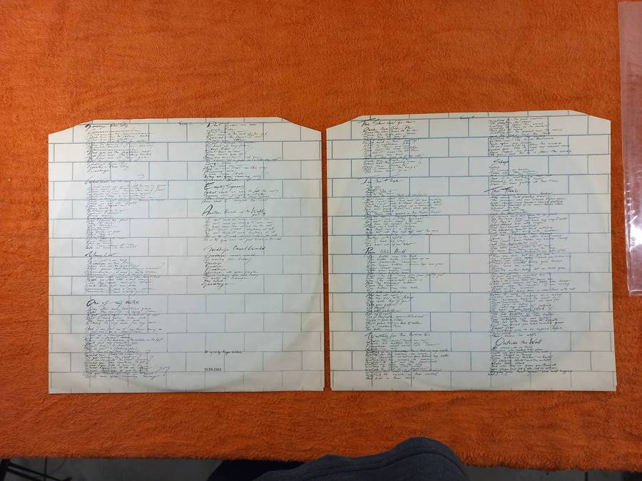 Lot of 4x Lp's - Pink Floyd-The Wall, Elvis- GuitarMan, The History of Rock & Rodriguez