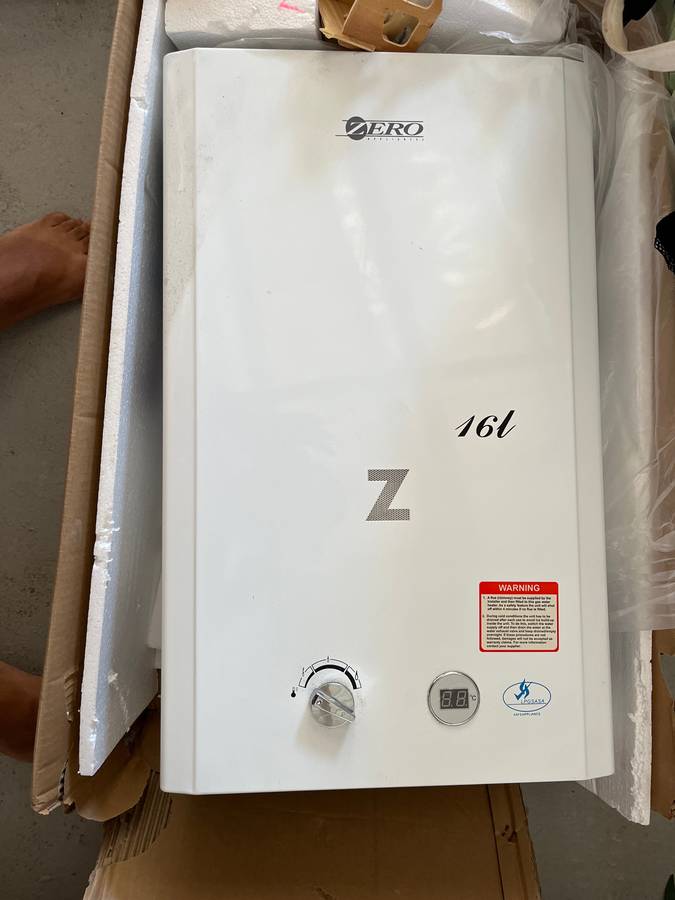 16l Zero gas geyser