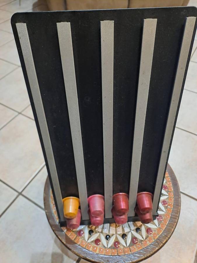 Nespresso Coffee Machine with Capsule Stand